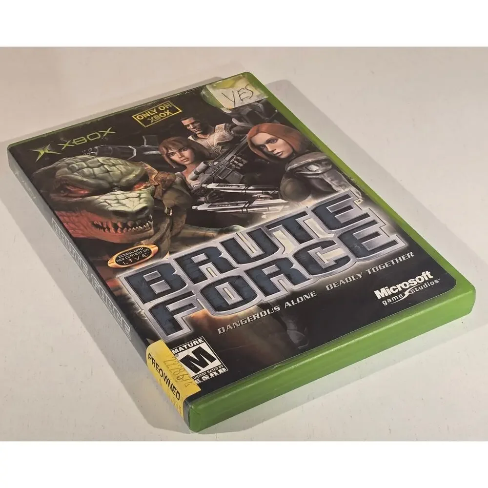 Brute Force Original Xbox Game Complete CIB Microsoft Game Studios
